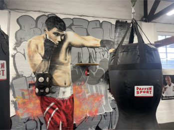 Wandbild Boxer Boxzentrum Kiel